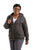 Berne Clay Heather Cotton Blend Womens Insulated Zip Hooded Sweatshirt