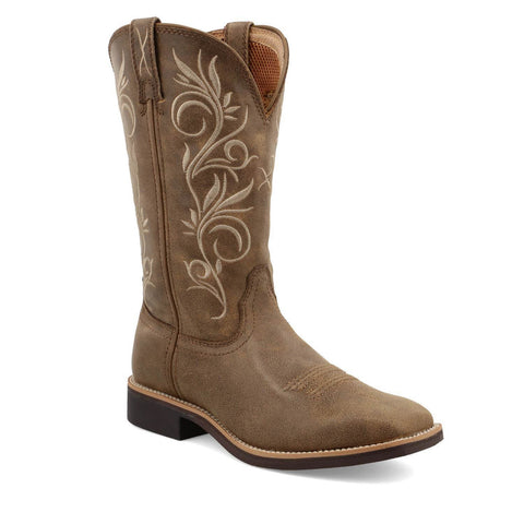 Twisted X Womens 11in Top Hand Bomber Leather Cowboy Boots