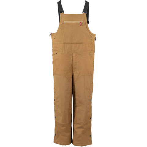 Rocky Mens Worksmart Insulated Tan 100% Cotton Bib Overall