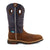 Twisted X Womens 11in Western WP AT Brown/Navy Leather Work Boots