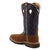 Twisted X Womens 11in Western WP AT Brown/Navy Leather Work Boots