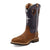Twisted X Womens 11in Western WP AT Brown/Navy Leather Work Boots