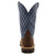 Twisted X Womens 11in Western CT Brown/Blue Leather Work Boots