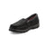 Twisted X Womens Driving Moc Black Leather Tooled Slip-On Shoes