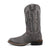 Twisted X Womens 11in Tech X Distressed Charcoal Leather Cowboy Boots