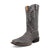 Twisted X Womens 11in Tech X Distressed Charcoal Leather Cowboy Boots