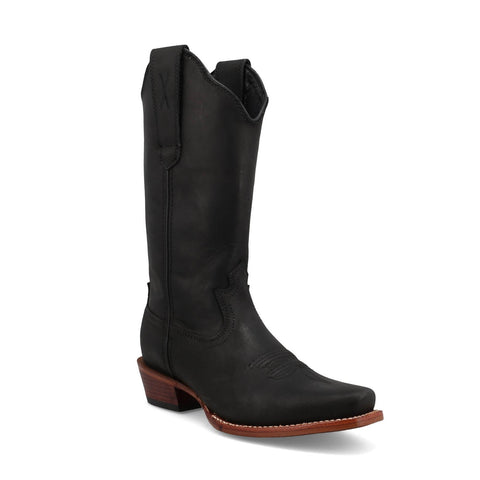 Twisted X Womens 12in Tech X Antique Black Leather Cowboy Boots
