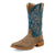Twisted X Womens 11in Tech X Bomber/Stormy Blue Leather Cowboy Boots