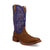 Twisted X Womens 11in Tech X Distressed Saddle/Iris Leather Cowboy Boots