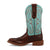 Twisted X Womens 11in Tech X Hickory/Seafoam Leather Cowboy Boots