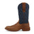 Twisted X Womens 11in Tech X Quilted Ginger/Indigo Leather Cowboy Boots