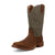 Twisted X Womens 11in Tech X Oiled Saddle/Dusty Sage Suede Cowboy Boots