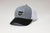 Kimes Ranch Unisex Wedge Charcoal Heather Cotton Twill Trucker Cap