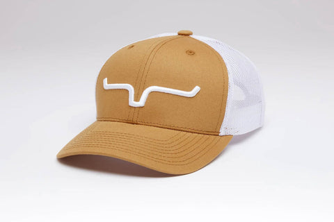 Kimes Ranch Unisex Weekly WW Brown Cotton Twill Trucker Cap