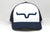 Kimes Ranch Unisex Weekly White/Navy Cotton Twill Trucker Cap
