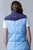 Kimes Ranch Womens Wyldfire Sky Blue 100% Polyester Puffer Vest