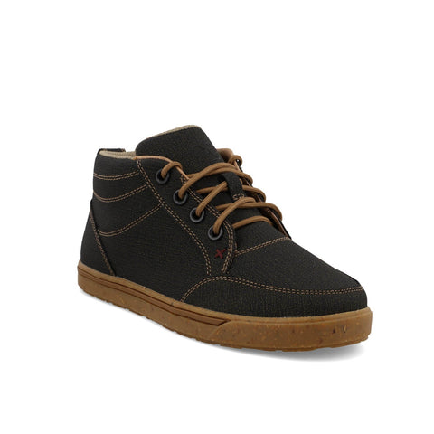 Twisted X Kids Unisex Kicks Charcoal Leather Casual Boots