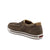 Twisted X Kids Unisex Kicks Taupe Grey/Black Leather Woven Slip-On Shoes