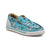 Twisted X Kids Unisex Kicks Aqua Multi Fabric Butterfly Slip-On Shoes