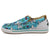 Twisted X Kids Unisex Kicks Aqua Multi Fabric Butterfly Slip-On Shoes