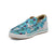 Twisted X Kids Unisex Kicks Aqua Multi Fabric Butterfly Slip-On Shoes