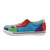 Twisted X Kids Unisex Kicks Multi-Color Fabric Star Slip-On Shoes