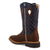 Twisted X Youth Unisex Cowboy Mocha/Navy Leather Work Boots
