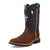 Twisted X Youth Unisex Cowboy Mocha/Navy Leather Work Boots