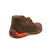 Twisted X Youth Unisex Driving Moc Bomber/Neon Orange Leather Chukka Boots