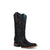 Corral Womens Embroidery Square Toe Black Cowhide 12in Cowboy Boots