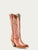 Corral Womens Embroidery Pointed Toe Rose Gold Cowhide 13in Cowboy Boots 9 M
