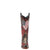 Corral Womens Heart Shaped US Flag Black Cowhide 13in Cowboy Boots