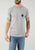 Kimes Ranch Mens Bullseye Dark Grey Heather Cotton Blend S/S T-Shirt