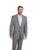 Circle S Mens Steel Grey Polyester Sportcoat Lubbock 42R