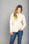 Kimes Ranch Womens Cloverleaf Shirt Off White 100% Cotton Cotton Jacket