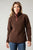 Kimes Ranch Womens Fozzie Pullover Dark Brown 100% Polyester Sweatshirt