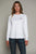 Kimes Ranch Womens KR1 Top White Polyester L/S Shirt