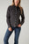 Kimes Ranch Womens Kaycee Denim Black Denim 100% Cotton L/S Shirt