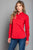 Kimes Ranch Womens Team Shirt Red Cotton Blend L/S Shirt