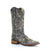 Circle G Ladies Black Cowhide Leather Cowgirl Boots