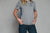 Kimes Ranch Womens Phase 2 Tech Tee Grey Polyester Blend S/S T-Shirt