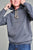Kimes Ranch Mens Prescott Tech Hood Charcoal Heather 100% Polyester Hoodie