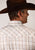 Roper Mens Tan/Cream Cotton Blend Windowpane S/S Tall Shirt