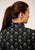 Roper Womens Black/Cream Cotton Blend Floral Print L/S Shirt