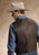 Roper Mens Brown Goat Nappa Leather Basic Saddle Western Vest