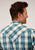 Roper Mens Turquoise 100% Cotton Vintage Plaid L/S Shirt