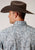 Roper Mens Blue 100% Cotton Vintage Paisley S/S Snap Shirt