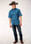 Roper Mens Purple 100% Cotton Circuit Foulard BD S/S 1 Pocket Shirt