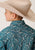 Roper Boys Kids Turquoise 100% Cotton Upstream Paisley BD L/S Btn Shirt