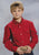 Roper Boys Poplin Red 100% Cotton L/S Button Down Western Shirt
